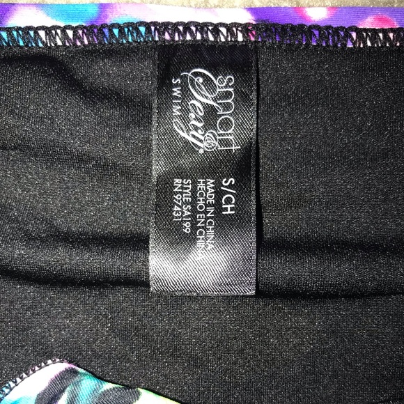 Smart & Sexy Purple Multicolored Bikini Bottom.  Size S. - Picture 6 of 6